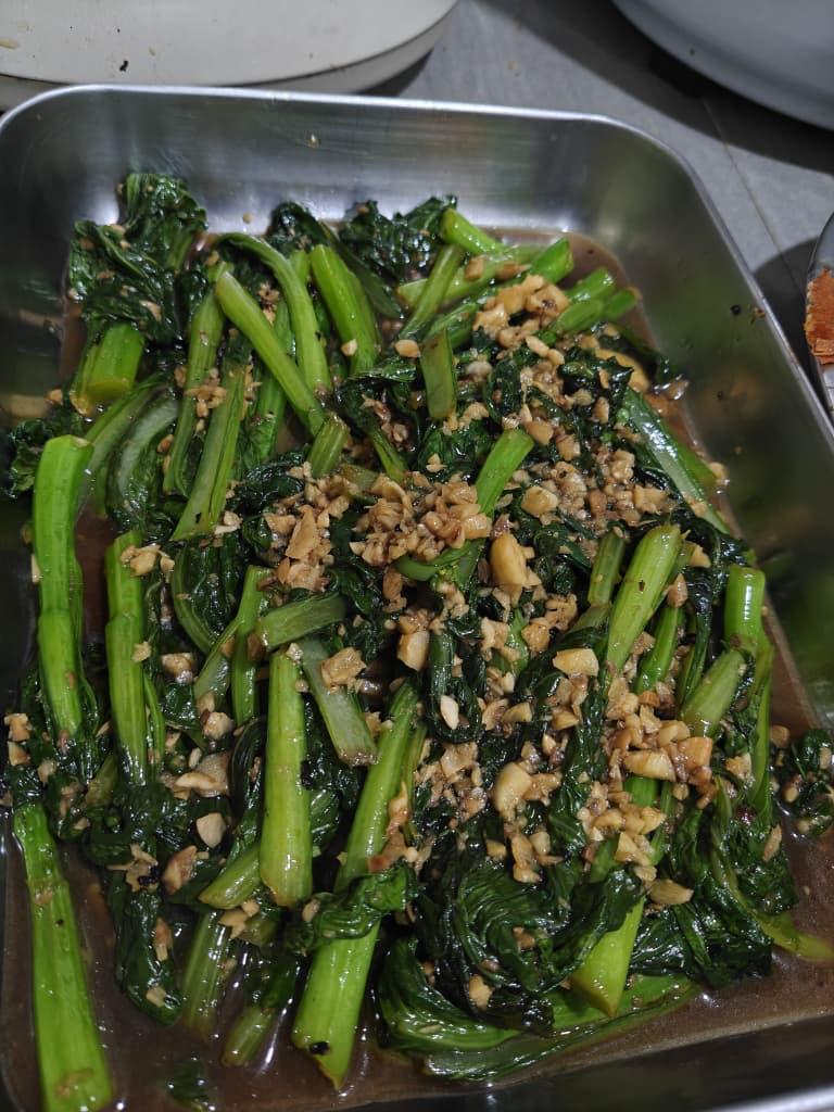 肉末炒青菜