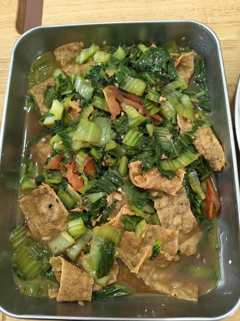 青椒配肉片