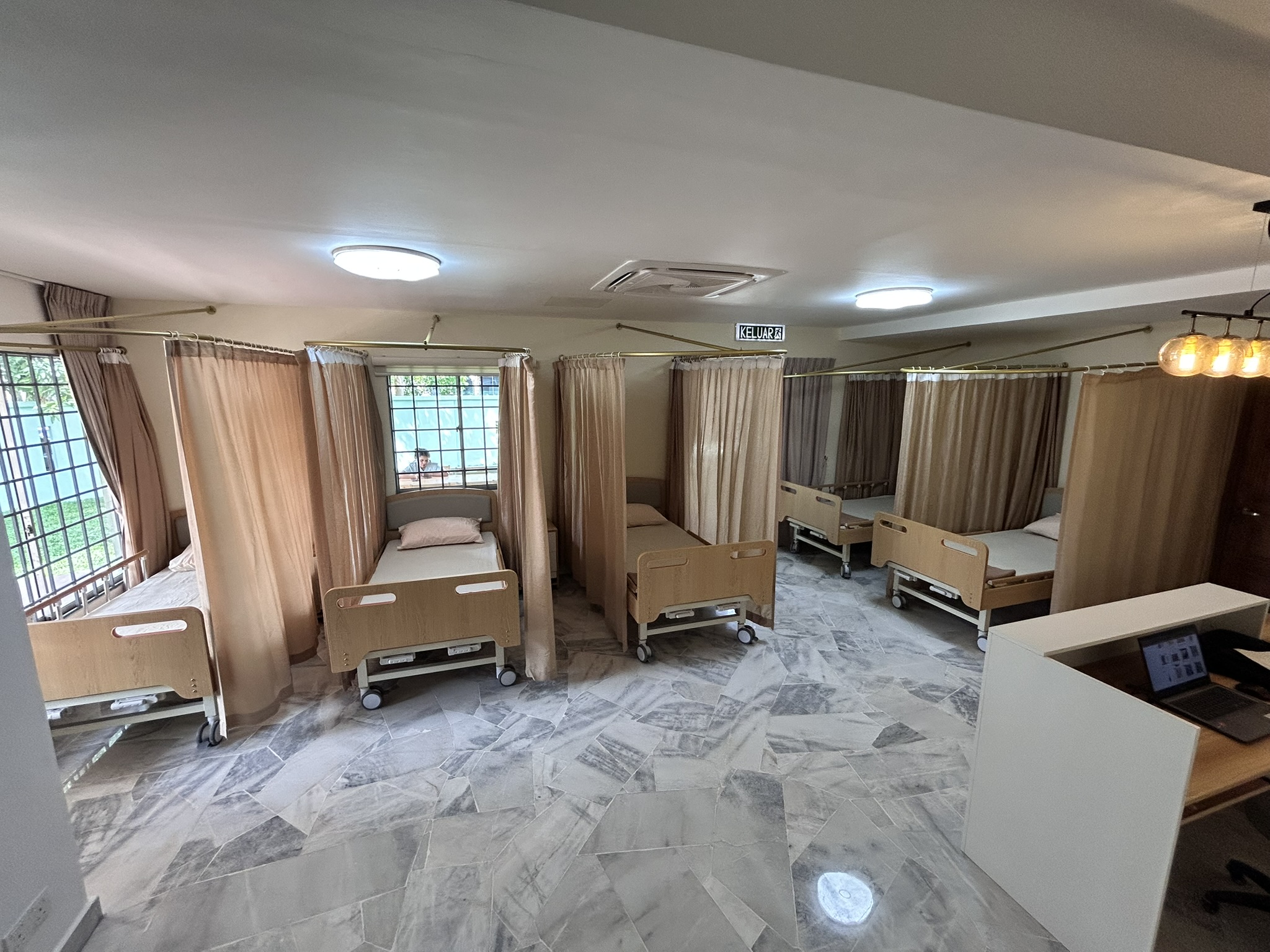 Special care area at Rainbow Forest